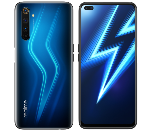 realme 6 Pro 8+128GB Lightning Blue - 552058 - zdjęcie